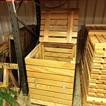 Composteur en bois (300L) fabriqué par un ESAT
